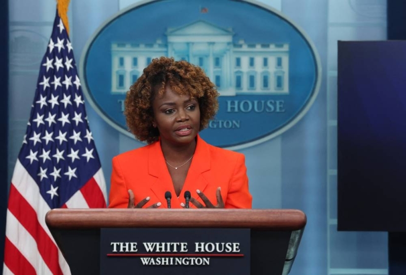 White House press secretary Karine Jean-Pierre addressed the issue at a press conference.