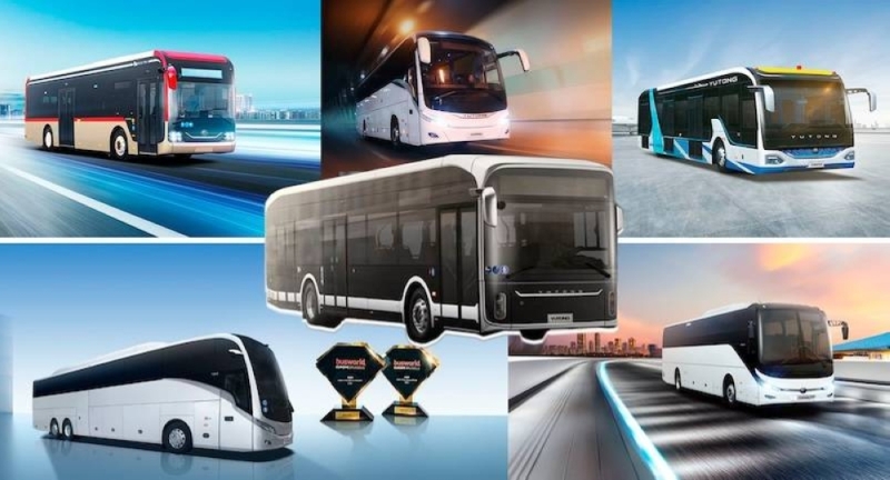 Catálogo de autobuses de la empresa china Yutong Bus Co. Ltd. 
