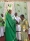La présidente de l’Afec, Mme Touré Jeannette, félicitée par l’évêque de Bondoukou (Dr)