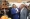 Le ministre Adjoumani et son collègue Dossso Moussa, à droite ont affichant une solidarité exemplaire, ici lors de la visite du stand café cacao de la Côte d'Ivoire. 