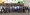Le directeur général de police, Kouyaté Youssouf (en cravate) pose avec ses collaborateurs. (Photo : DGPN)