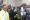Le ministre des Transports Amadou Koné en costume en arrière plan