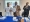 Échange de parapheurs entre le Dg de l'Ecg, Yacouba Cissé et la présidente du Mpme, Mme Zoundi Yao Patricia. (Franck YEO)