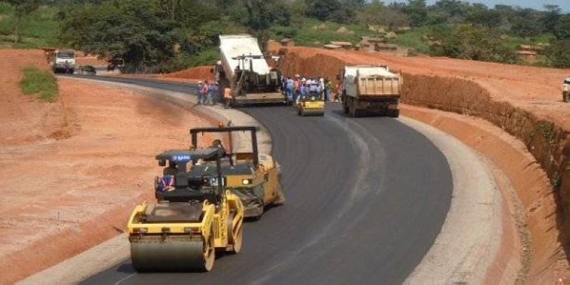 Le chantier de la Côtière est long de 353,5 Km. (Ph: Dr)