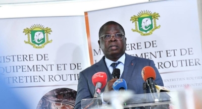 Le ministre Amedé Koffi Kouakou 