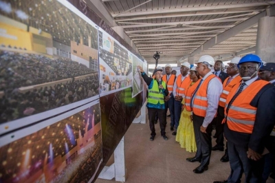 Le Premier ministre apprécie l'avancée des travaux du Parc d'exposition (Dr)