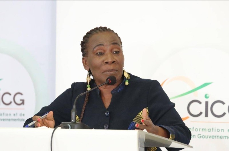 Florence Tanoh, la directrice du Genre et de l'Équité du ministère de la Femme, de la Famille et de l'Enfant