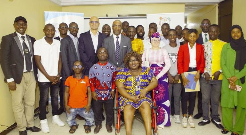 Les auditeurs ont posé avec les initiateurs de la formation. (Ph: Dr)