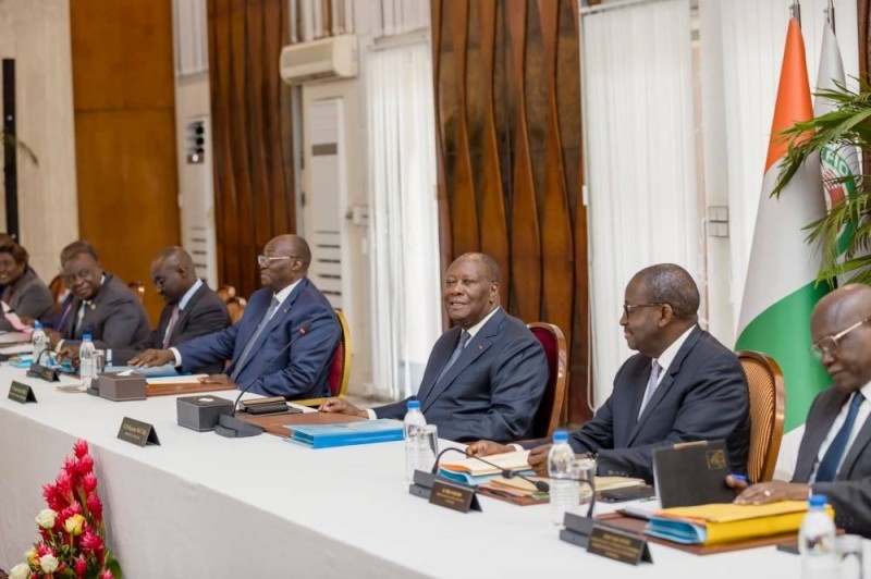 Alassane Ouattara au Conseil des ministres de ce mercredi 22 mars 2023