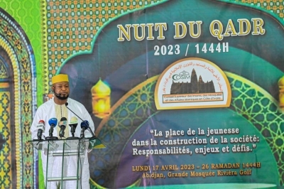 Le conférencier, l’Imam Abass Touré. (DR)