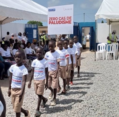 Les écoliers d'Azito ont plaidé pour Zéro paludisme en Côte d'Ivoire à l'horizon 2030. (Ph: Dr)