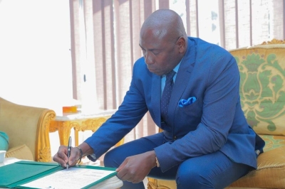 Le Directeur général des relations bilatérales, l’ambassadeur Filbert Kouassi Gleglaud