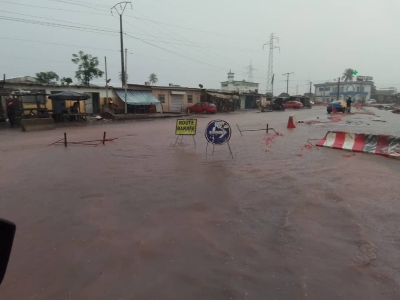 Terminus du Bus 19 à Vridi Canal