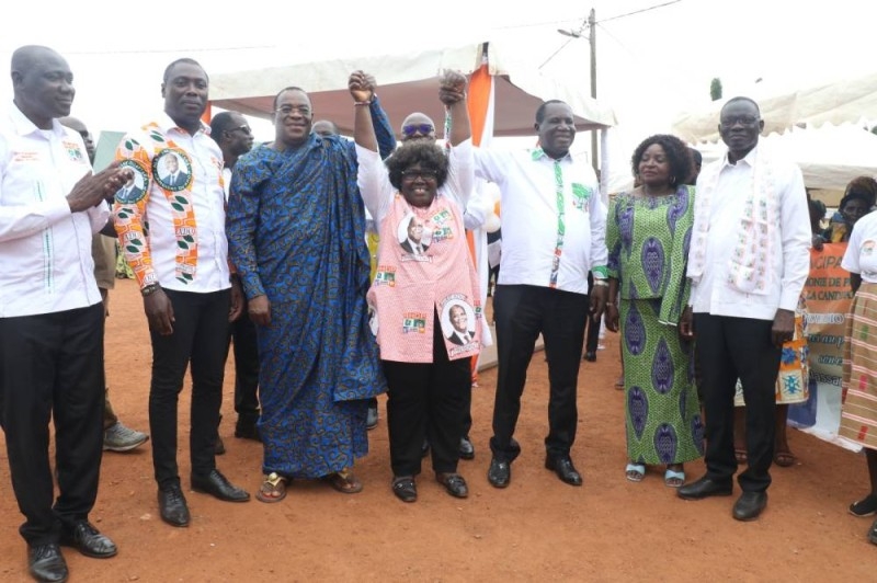 Ahoua N'Doli Théophile appelle à des élections apaisées. (Ph: Dr)