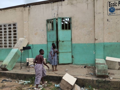 Les élèves en danger. (DR)