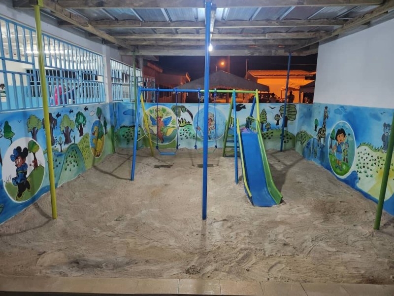 Toumodi L'Ong ‘’Notre Toumodi Demain’’ offre une aire de jeux à l