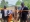Le président du Conseil régional du haut Sassandra, Mamadou Touré (à droite) coupant le ruban. (DR)