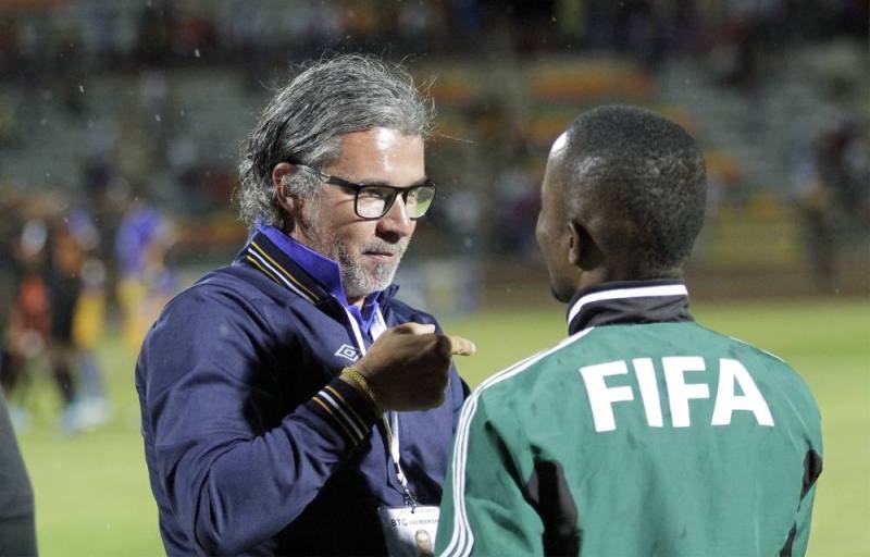 FOOTBALL TACTICIAN...It certianly seems like Serbian coach Nikola Kavazovic is  open to working in Botswana again