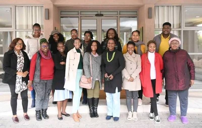 WRITERS:  The selected established &  upcoming writers to undergo the creative writing course. Pic Credit: Monirul Bhuiyan Picture Press.