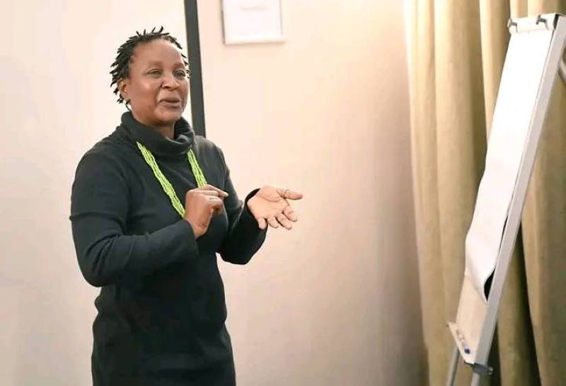 REFINED: Children's books writer Bonty Botumile was the lead facilitator. Pic Credit: Monirul Bhuiyan Picture Press