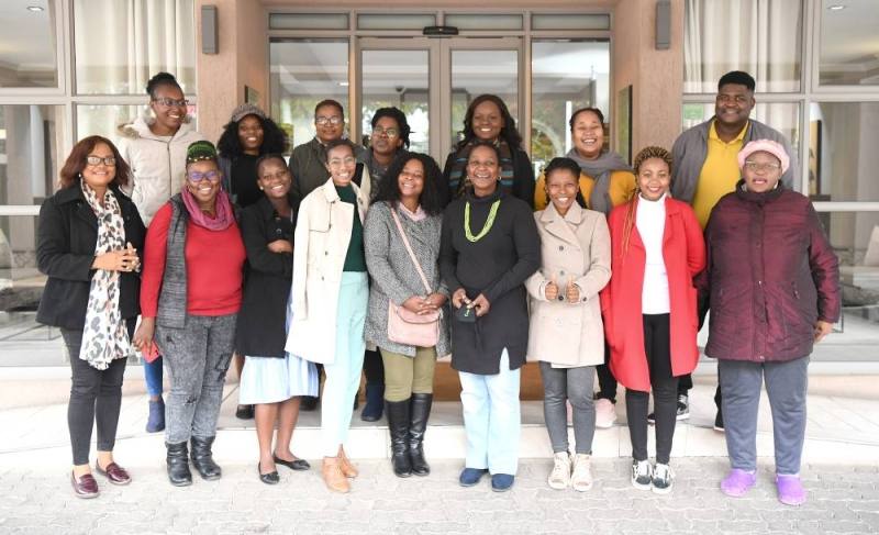 STORYTELLERS: The selected writers for the creative writing for children programme. Picture Credit: Monirul Bhuiyan