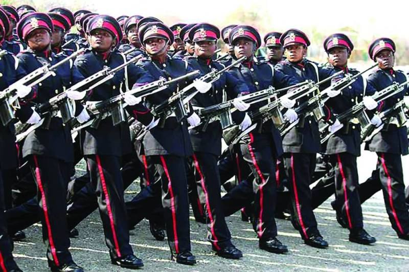 botswana women soldiers