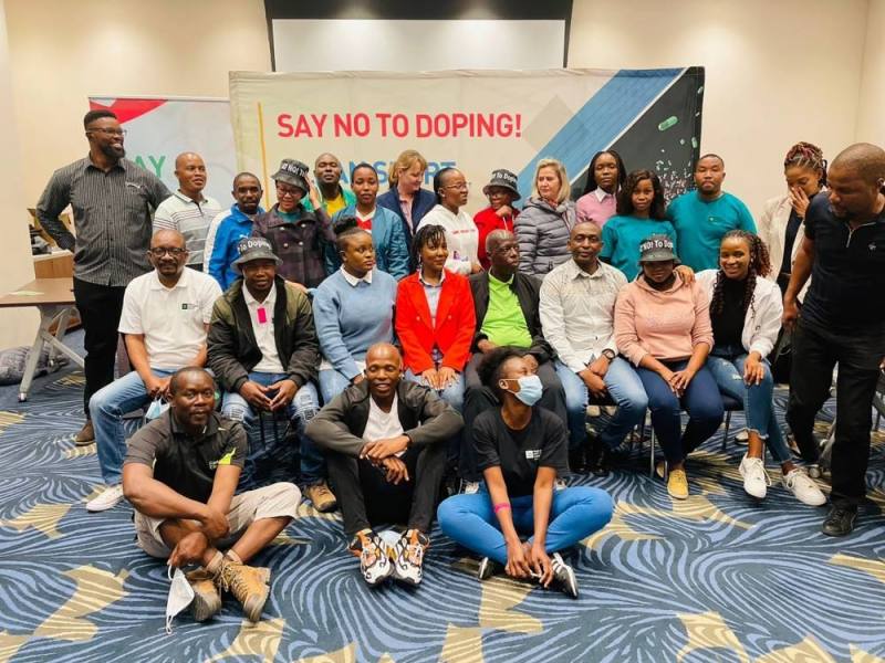 CLEAN SPORTS...Botswana has been registering positive cases of doping at an alarming rate in recent times and the need to educate athletes, coaches and parents has been one of NADO’s key areas of interest