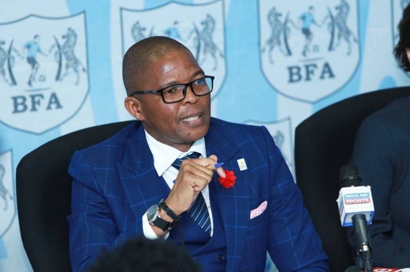 FACE LIFT : BFA CEO Mfolo Mfolo this week confirmed that UEFA  has once again  funded development projects at Lekidi