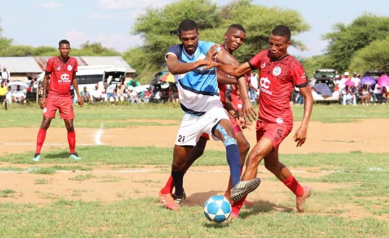 SET BACK: Embattled Mochudi Centre Chiefs  found themselves on the receiving end against Uniao Flamingo Santos this past weekend