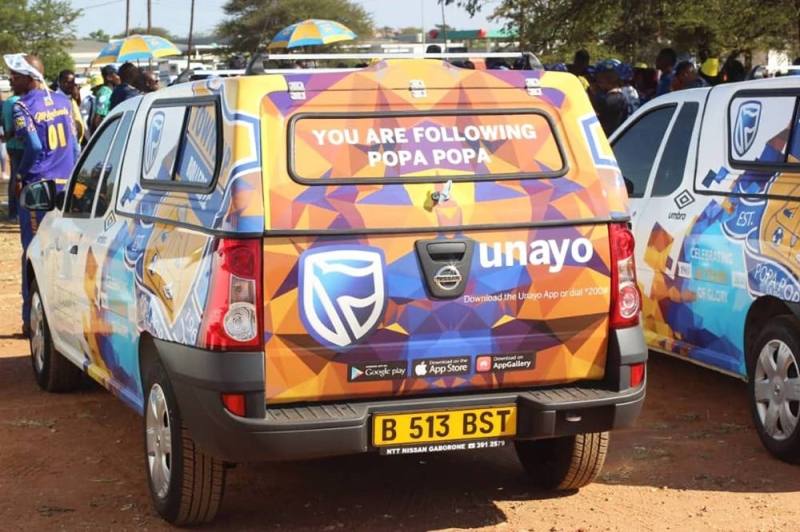 NEW ASSETS: Township Rollers  have received  three  vehicles  from their new sponsors