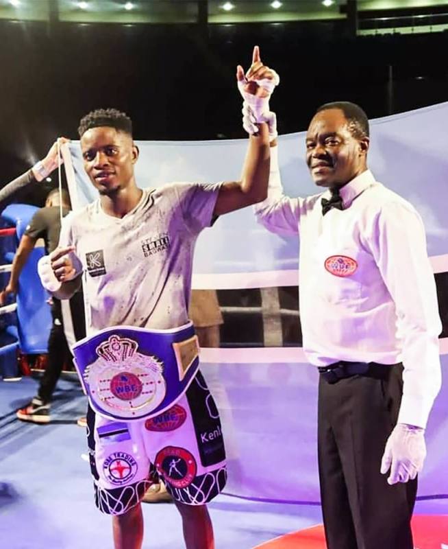 TITLE DEFENSE...WBF lightweight world champion Steven Bagwasi defends his title against a South African opponent tonight(Friday)