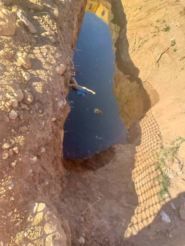 SCENE OF DEATH: This is where the 6-year-old died, discovered by his 12-year-old brother