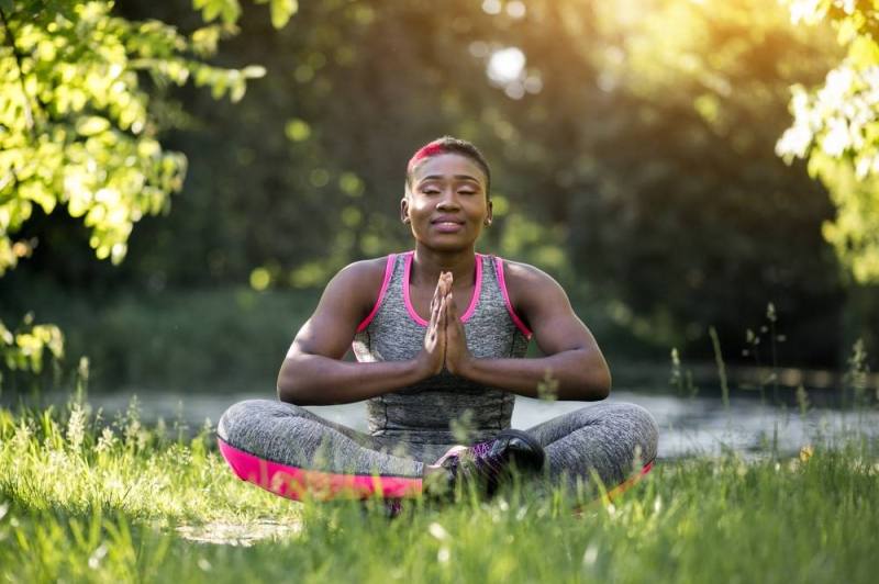 exercise-person-standing-summer-yoga-nature