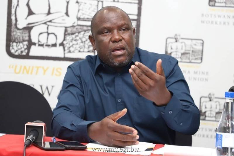 BMWU President Joseph Tsimako