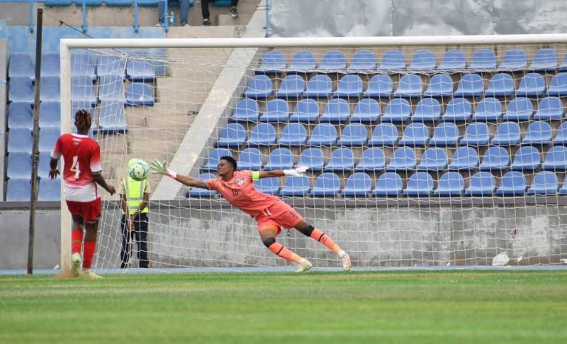SPIDER SENSES...The Mare goal keeper and captain Sedilame Bosija is a key part of the team's  success.
