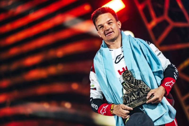 GREATNESS: Ross Branch in a stunning second place at the 2024 Dakar Rally