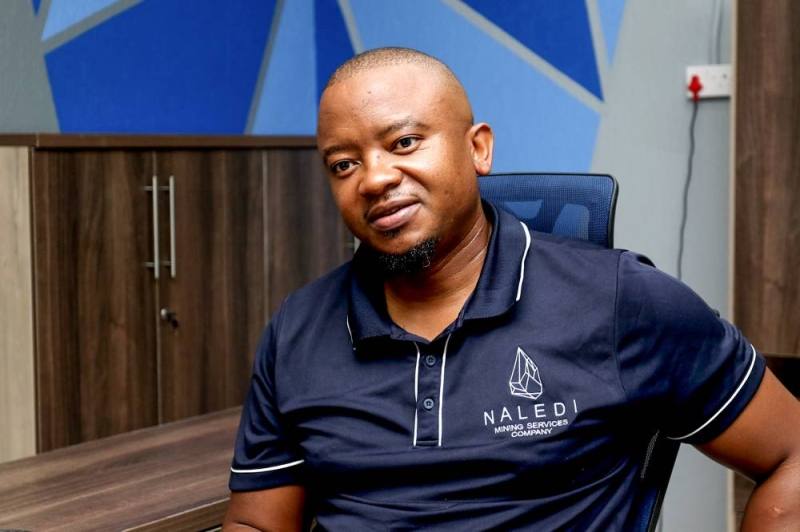 Naledi Mining Services Head - Bokang Thitoyamore.