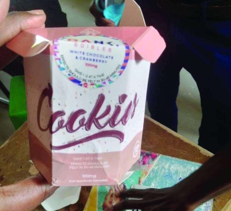 INTOXICATING COOKIE: It is common to find cookies stuffed with drugs being sold on the streets, sometimes even inside schools' premises