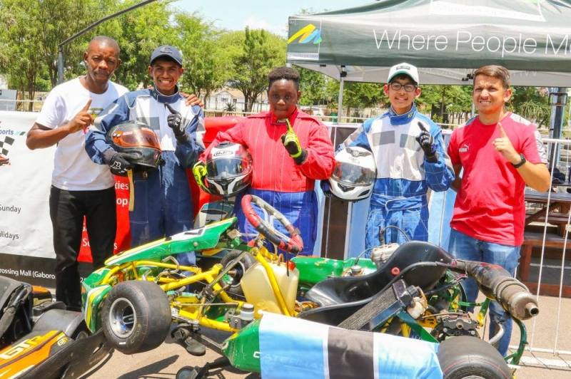 FUTURE RACERS...Local Go Karting racers  are  expected  to compete in the Africa Karting championship cup later  this month