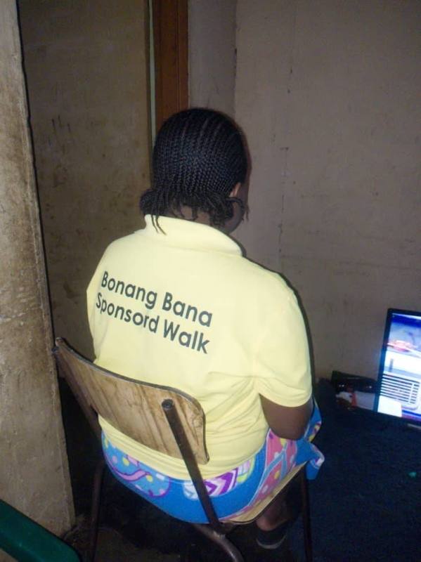 IN DISTRESS: Keba does not understand why she was struck off the destitute program, and that no explanation was given