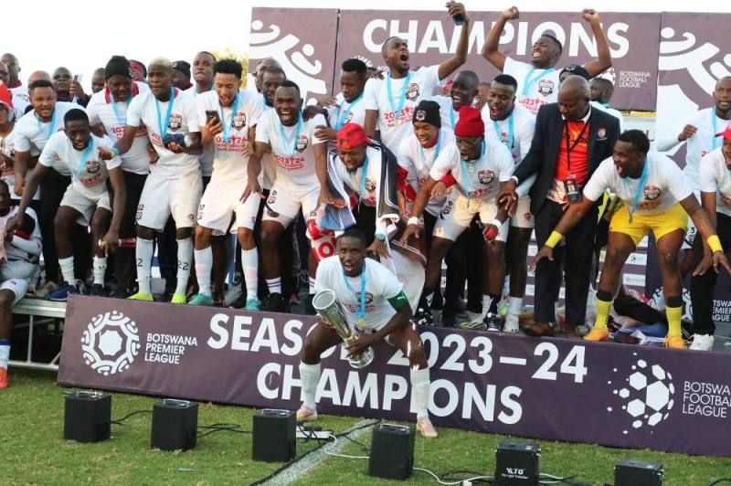 TITLE RETAINED: Jwaneng Galaxy became back to back league champions this past weekend
_Photo-BOTSANG MOITOI