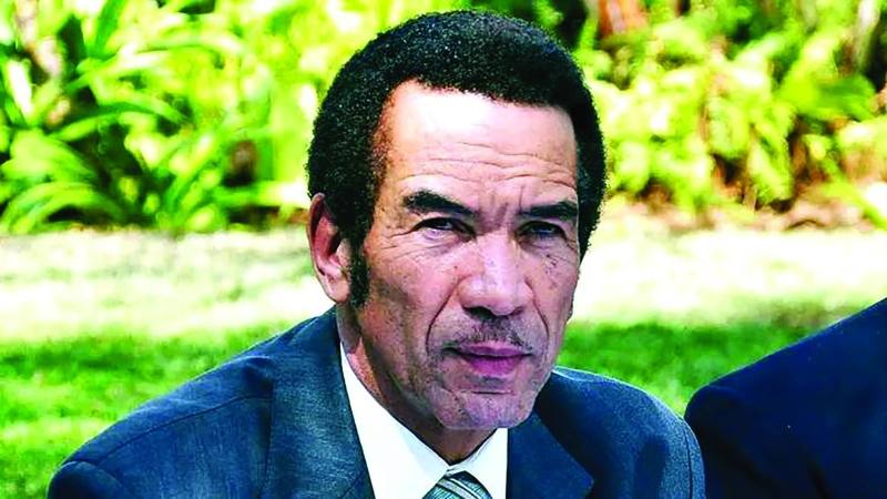 THEY WANTED TO KILL ME: Ian Khama on Saturday repeated the issue of how government wanted to poison him