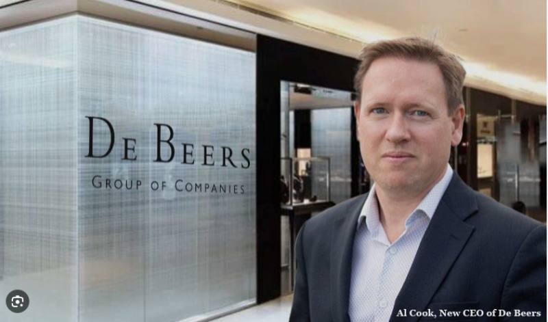 De Beers Chief Executive Officer Al Cook