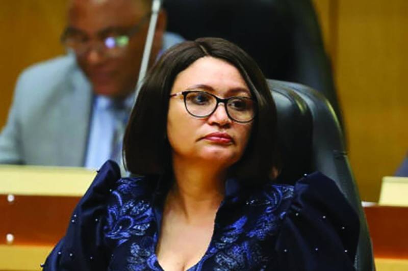 Minister of Labour and Home Affairs, Anna Mokgethi