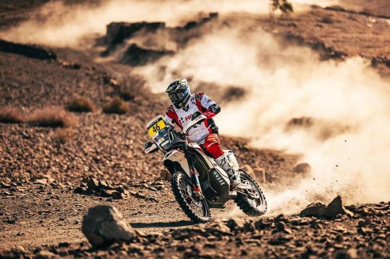 RALLY RIDER: Local motorsport sensation Ross Branch is closing in on the FIM World Rally Raid Champioship