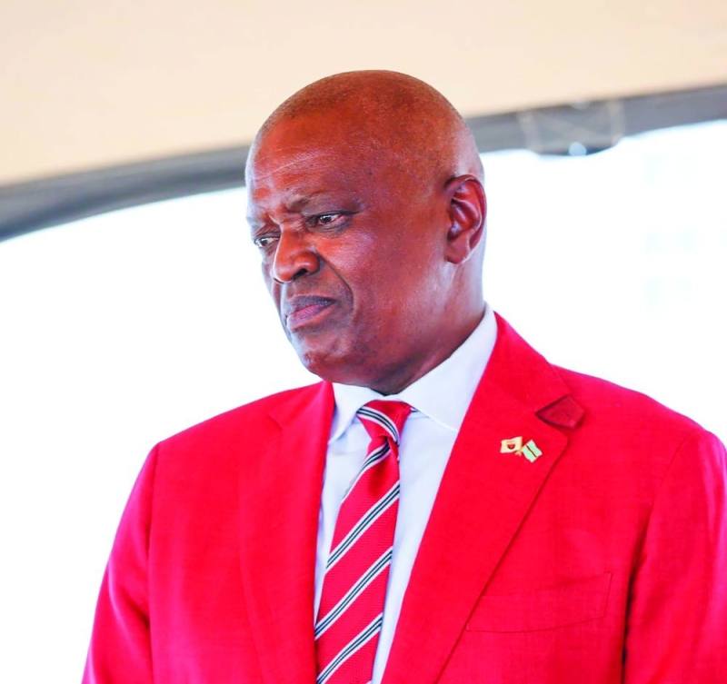 Botswana Democratic Party (BDP) President Mokgweetsi Masisi