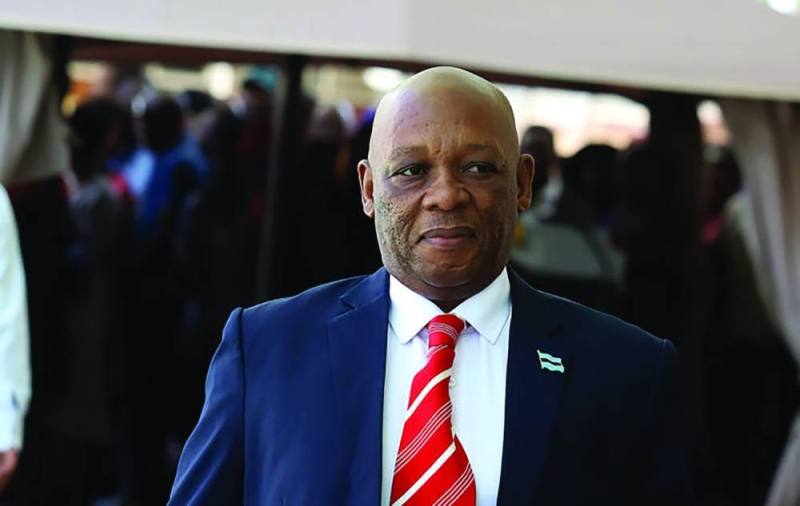 Former Minister of Defence and Security and now Member of Parliament for Gabane-Mmankgodi, Kagiso Mmusi