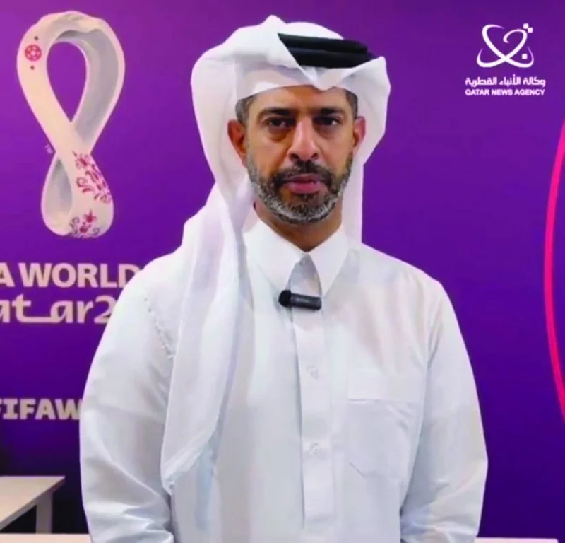 FIFA World Cup Qatar 2022 CEO Nasser al-Khater