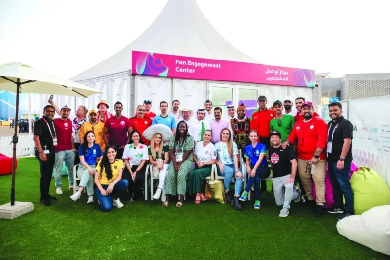 Members of the SC’s Fan Leader Network attended the launch, which included an overview of the centre’s operations and a tour of the FIFA Fan Festival. 