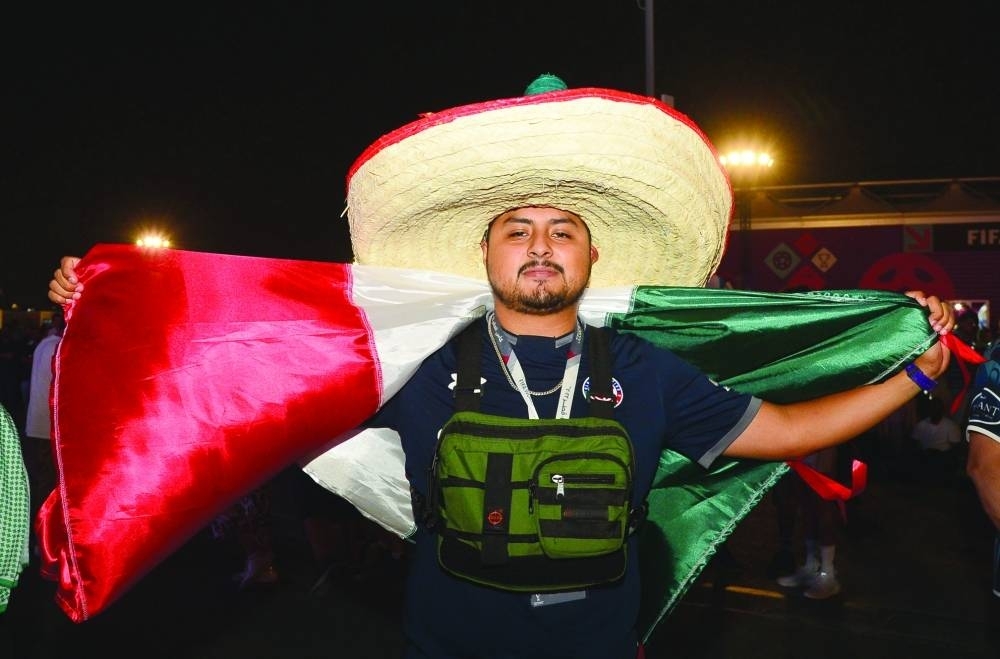 Armando from Mexico at the FIFA Fan Festival.